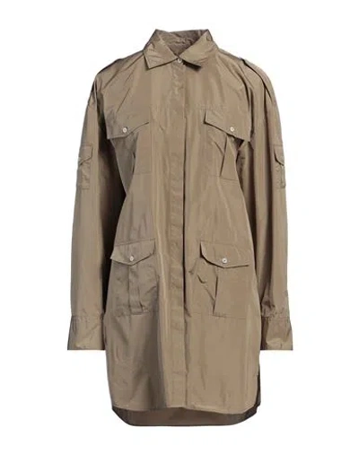 Msgm Woman Mini Dress Light Brown Size 4 Polyester In Beige