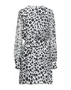 Msgm Short Dresses In White