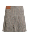 Msgm Woman Mini Skirt Black Size 0 Polyester, Viscose, Elastane In Multi