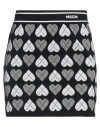 Msgm Woman Mini Skirt Grey Size L Viscose, Polyester