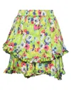Msgm Mini Skirts In Green