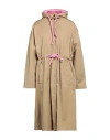 Msgm Woman Jacket Sand Size 8 Cotton In Beige