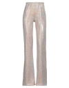 Msgm Woman Pants Beige Size 2 Polyamide, Polyester, Elastane In Beige