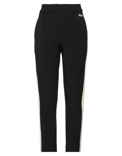 Msgm Pants In Black