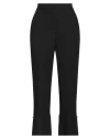 Msgm Woman Pants Black Size 10 Polyester, Viscose, Elastane