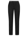 Msgm Woman Pants Black Size 16 Virgin Wool In Black