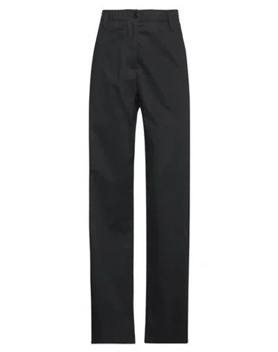Msgm Woman Pants Black Size 2 Cotton