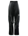 Msgm Woman Pants Black Size 10 Viscose