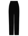 Msgm Woman Pants Black Size 6 Cotton