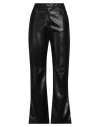 Msgm Woman Pants Black Size 6 Polyester