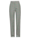 Msgm Woman Pants Black Size 6 Recycled Polyester, Cotton In Black