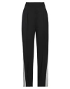 Msgm Woman Pants Black Size 6 Virgin Wool, Elastane