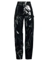 Msgm Woman Pants Black Size 8 Polyester In Black