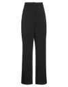 Msgm Woman Pants Black Size 8 Polyester, Elastane