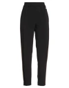 Msgm Woman Pants Black Size 8 Polyester, Elastane In Black