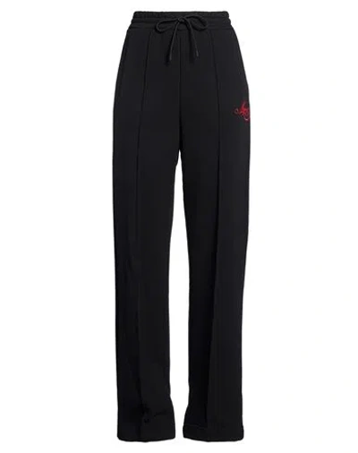 Msgm Woman Pants Black Size L Cotton