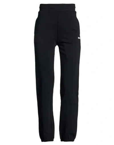 Msgm Woman Pants Black Size Xxs Cotton