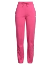 Msgm Woman Pants Fuchsia Size Xl Cotton In Pink