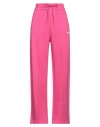 Msgm Woman Pants Fuchsia Size Xl Cotton In Pink