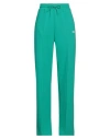 Msgm Woman Pants Green Size S Cotton