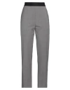 Msgm Virgin Wool Trousers In Grey