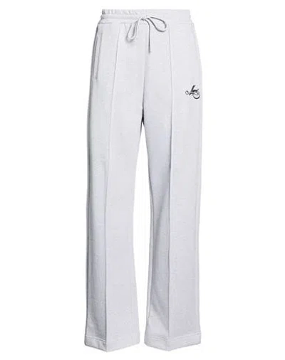 Msgm Woman Pants Grey Size Xxs Cotton