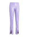 Msgm Pants In Purple