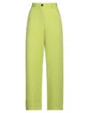 Msgm Eco-friendly Fabric Trousers In Green