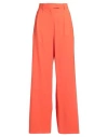 Msgm Woman Pants Mandarin Size 8 Virgin Wool, Elastane