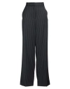 Msgm High-waist Straight-leg Trousers In Blue