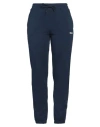 Msgm Woman Pants Navy Blue Size Xl Cotton