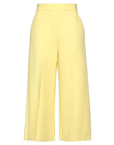 Msgm Pants In Yellow