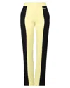 Msgm Pants In Yellow