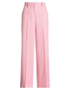 Msgm Woman Pants Pink Size 4 Viscose, Polyester, Elastane In Pink