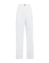 Msgm Pants In White