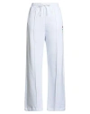 Msgm Woman Pants White Size L Cotton In White
