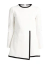 Msgm Woman Playsuit White Size 4 Viscose, Polyamide, Elastane