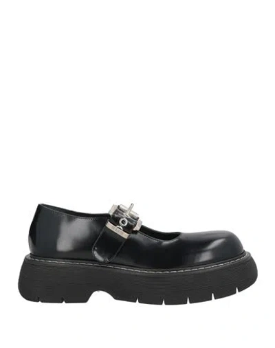 Msgm Woman Pumps Black Size 9 Leather