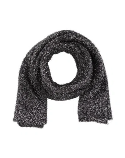 MSGM MSGM WOMAN SCARF BLACK SIZE - POLYESTER, POLYAMIDE
