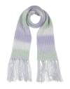 Msgm Woman Scarf Lilac Size - Acrylic, Wool, Polyamide In Purple