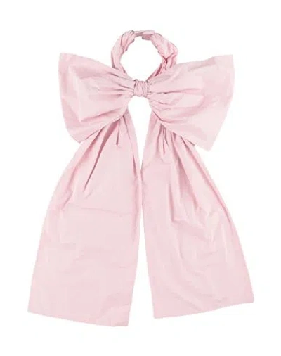 Msgm Woman Scarf Pink Size - Polyester