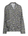 Msgm Woman Shirt Black Size 8 Polyester