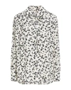 Msgm Woman Shirt Ivory Size 4 Viscose In White