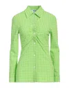 Msgm Shirts In Green