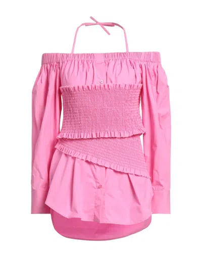 Msgm Shirts In Pink