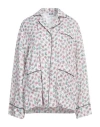 Msgm Woman Shirt White Size 8 Polyester