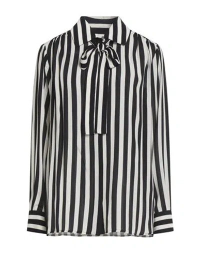 Msgm Woman Shirt White Size 8 Viscose