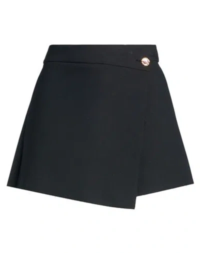 Msgm Woman Shorts & Bermuda Shorts Black Size 4 Polyester, Viscose, Elastane