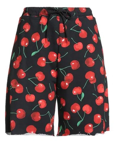 Msgm Woman Shorts & Bermuda Shorts Black Size S Cotton
