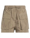 Msgm Woman Shorts & Bermuda Shorts Khaki Size 4 Polyester In Brown